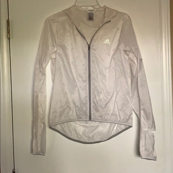 adidas light reflective jacket